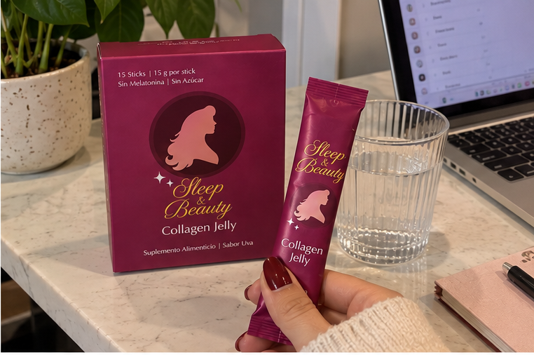Sleep & Beauty Collagen Jelly en una rutina diaria